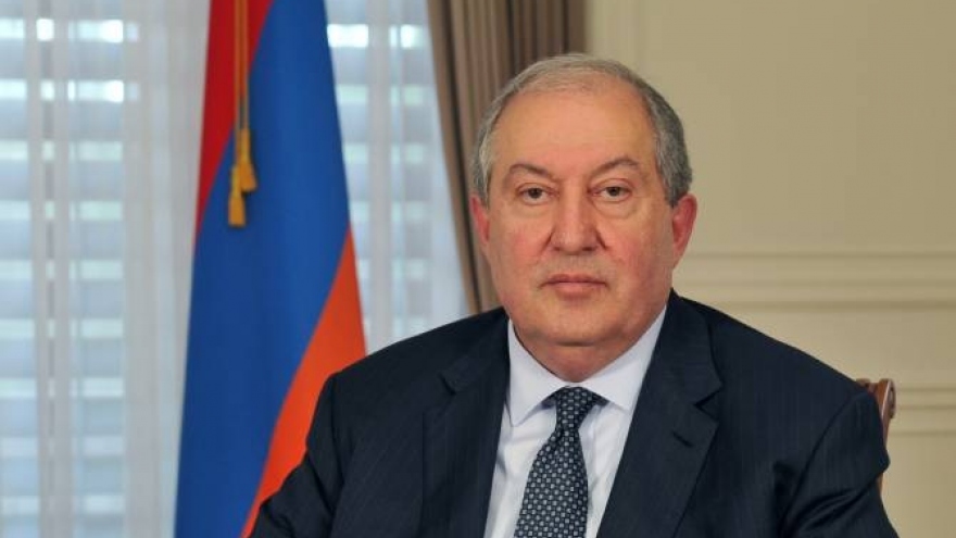 Tổng thống Armenia Sarkissian thực hiện chuyến thăm cá nhân tới Nga